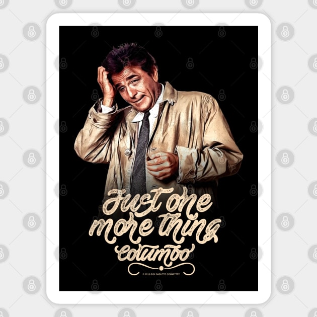 Columbo Magnet by GiGiGabutto